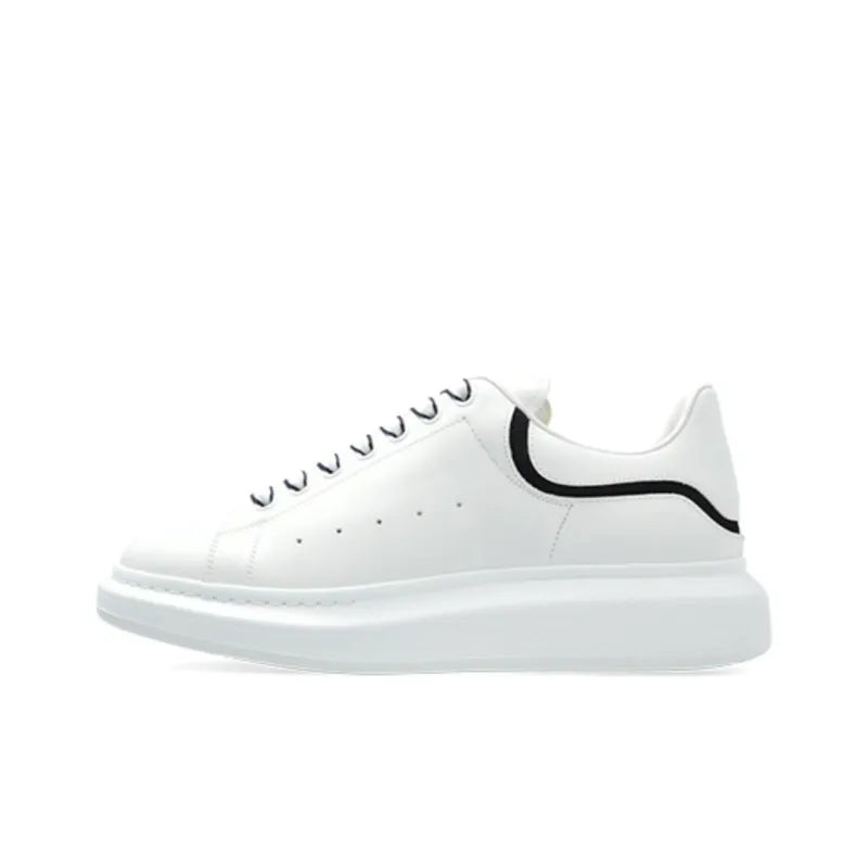 ALEXANDER MCQUEEN OVERSIZED SNEAKER 'WHITE BLACK STRIPE'