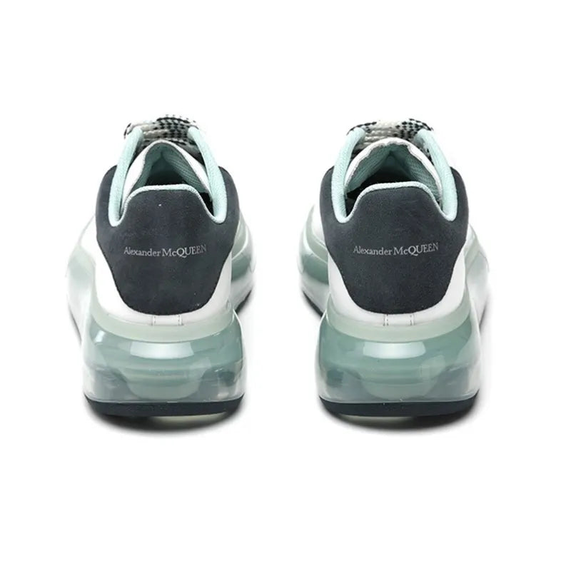 ALEXANDER MCQUEEN OVERSIZED SNEAKER 'TRANSPARENT SOLE / WHITE GREEN'