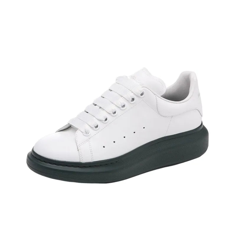 ALEXANDER MCQUEEN OVERSIZED SNEAKER 'WHITE GREEN SOLE'