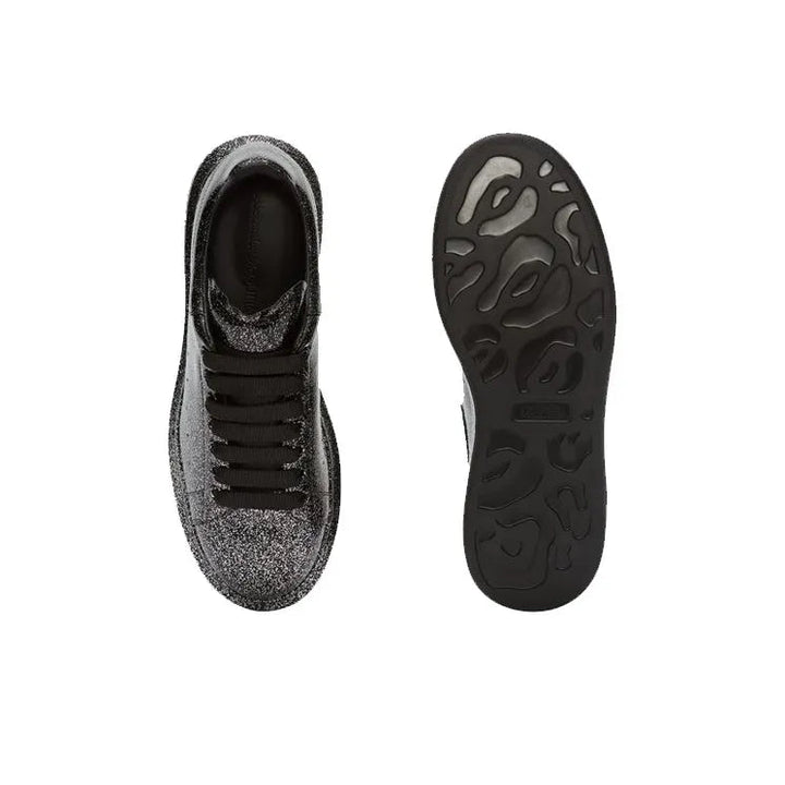ALEXANDER MCQUEEN OVERSIZED SNEAKER 'GLITTER BLACK'