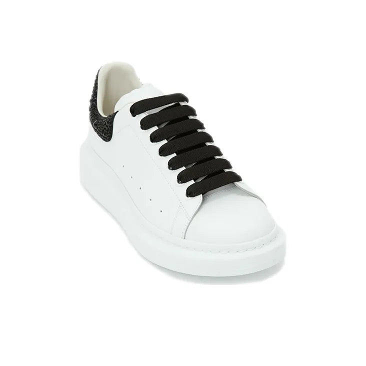 ALEXANDER MCQUEEN OVERSIZED SNEAKER 'WHITE BLACK CRYSTALS'