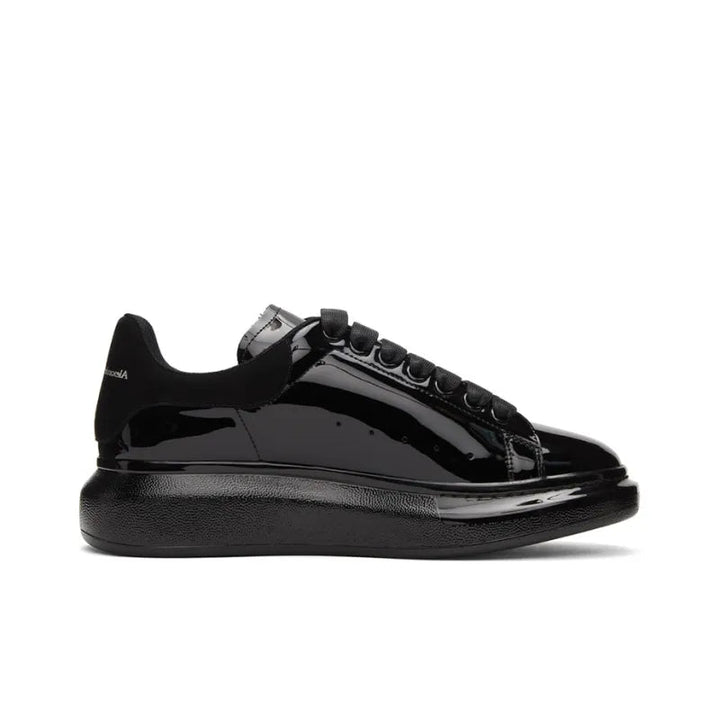 ALEXANDER MCQUEEN OVERSIZED SNEAKER 'BLACK PATENT'