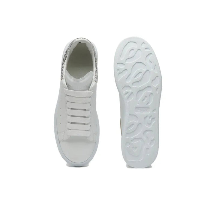 ALEXANDER MCQUEEN OVERSIZED SNEAKER 'WHITE SILVER CROC'