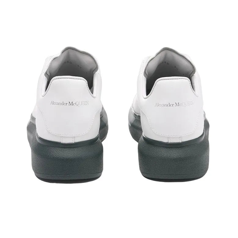 ALEXANDER MCQUEEN OVERSIZED SNEAKER 'WHITE GREEN SOLE'
