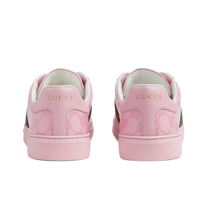 GUCCI ACE 'GG CRYSTAL CANVAS PINK'