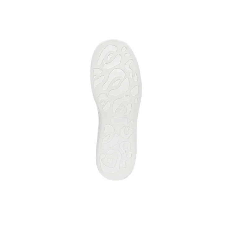 ALEXANDER MCQUEEN OVERSIZED SNEAKER 'WHITE FOREST GREEN EMBOSSED CROCO'