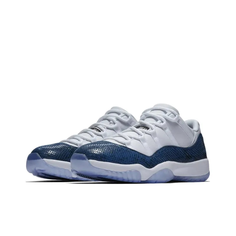 JORDAN 11 RETRO LOW 'NAVY SNAKESKIN' 2019