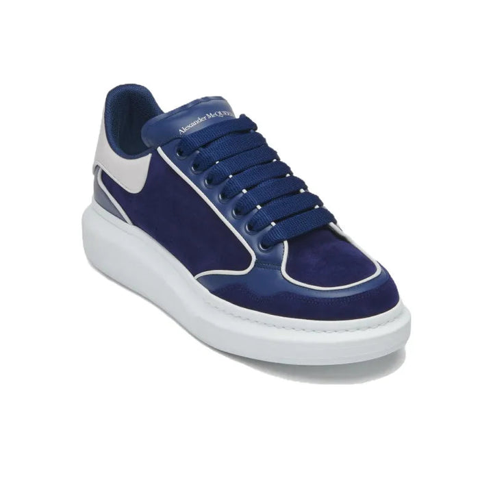 ALEXANDER MCQUEEN OVERSIZED SNEAKER LEATHER 'BLUE WHITE'