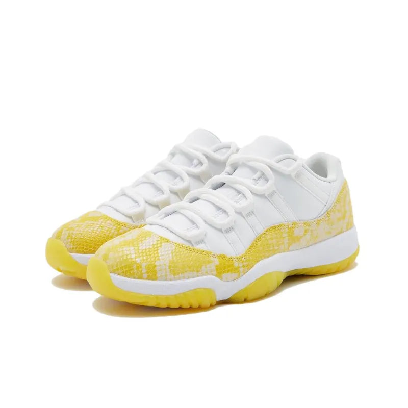 JORDAN 11 RETRO LOW 'YELLOW SNAKESKIN'
