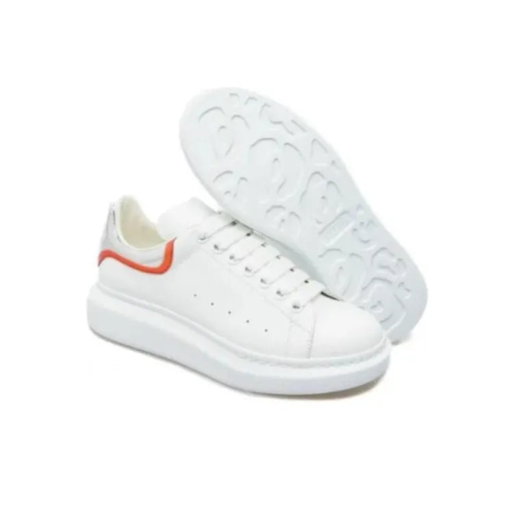 ALEXANDER MCQUEEN OVERSIZED SNEAKER 'WHITE SILVER RED METALLIC'
