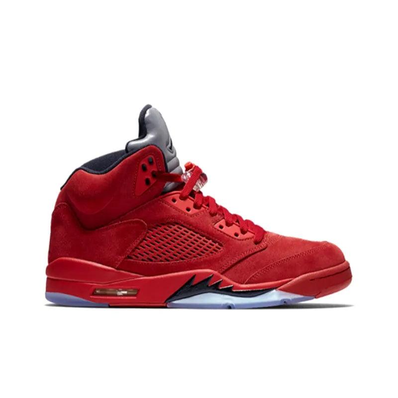 JORDAN 5 RETRO 'RED SUEDE'