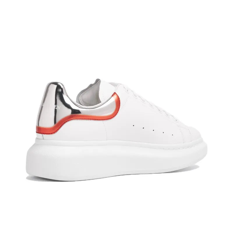 ALEXANDER MCQUEEN OVERSIZED SNEAKER 'WHITE SILVER RED METALLIC'