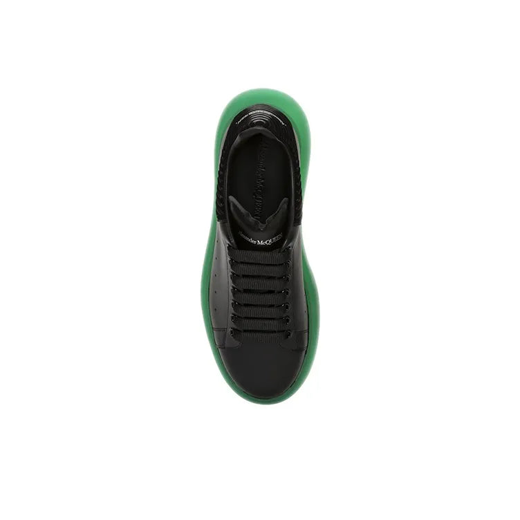 ALEXANDER MCQUEEN OVERSIZED SNEAKER 'BLACK/GREEN SOLE'
