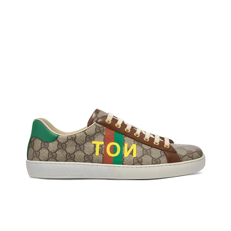 GUCCI ACE 'FAKE/NOT PRINT'