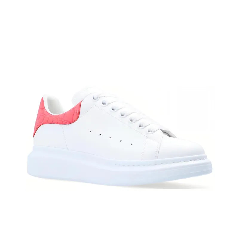 ALEXANDER MCQUEEN OVERSIZED SNEAKER 'WHITE PINK CROCODILE'