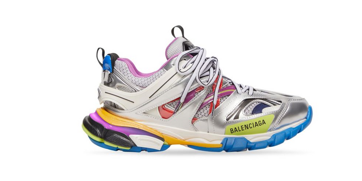 Balenciaga Track Sneaker Metallic Multi