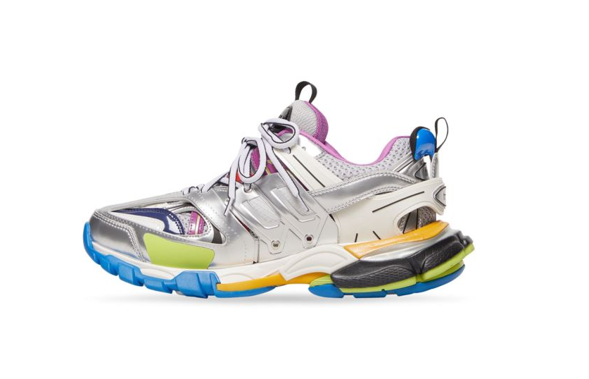 Balenciaga Track Sneaker Metallic Multi