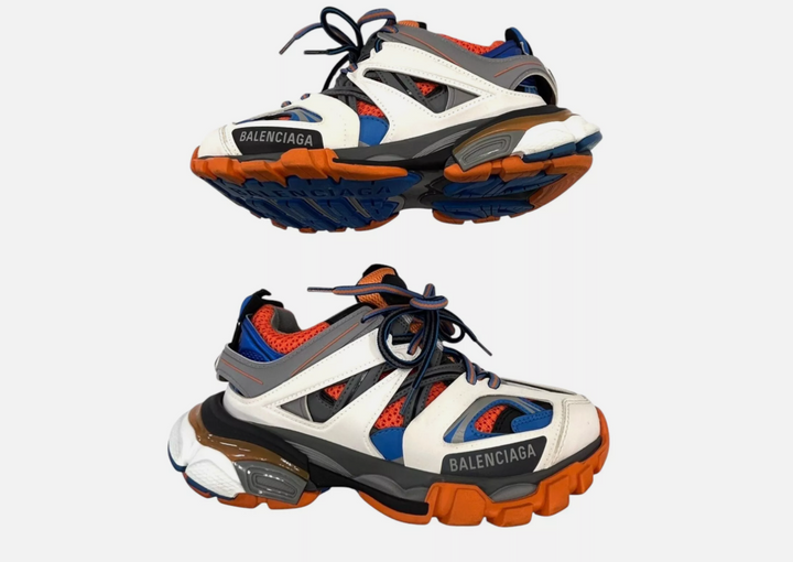 Balenciaga Track Orange Blue