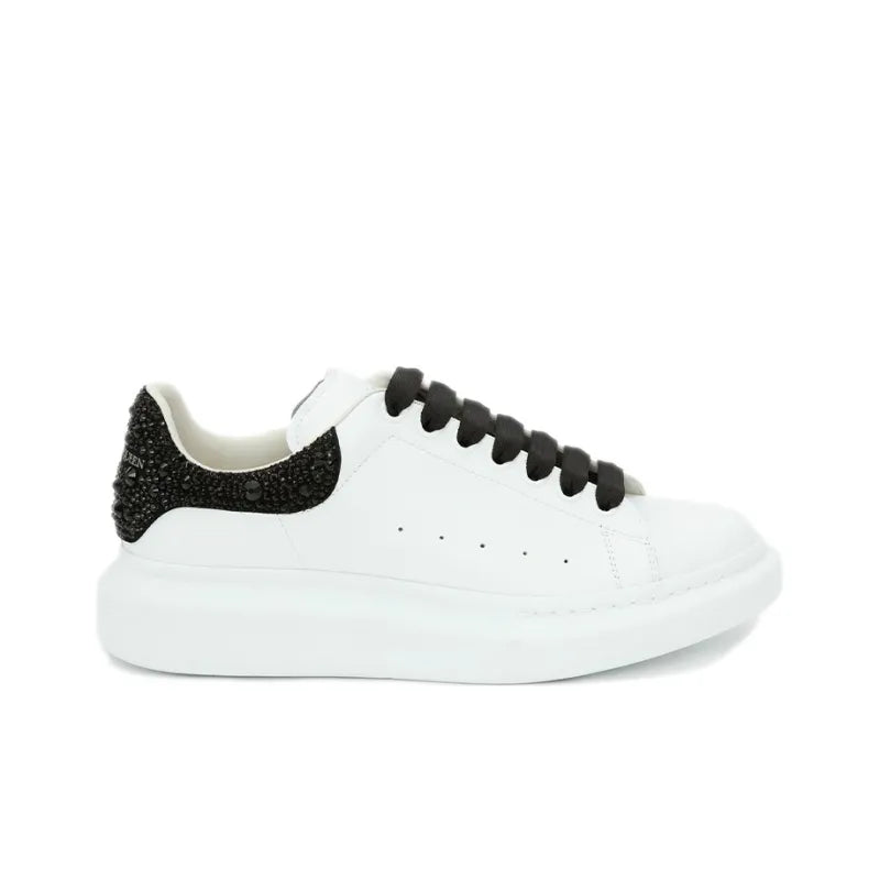 ALEXANDER MCQUEEN OVERSIZED SNEAKER 'WHITE BLACK CRYSTALS'