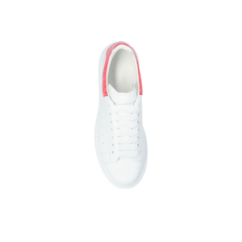 ALEXANDER MCQUEEN OVERSIZED SNEAKER 'WHITE PINK CROCODILE'