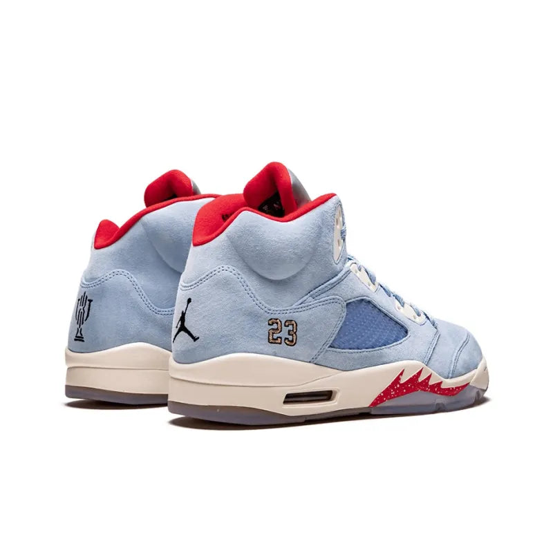 JORDAN 5 RETRO 'TROPHY ROOM ICE BLUE'