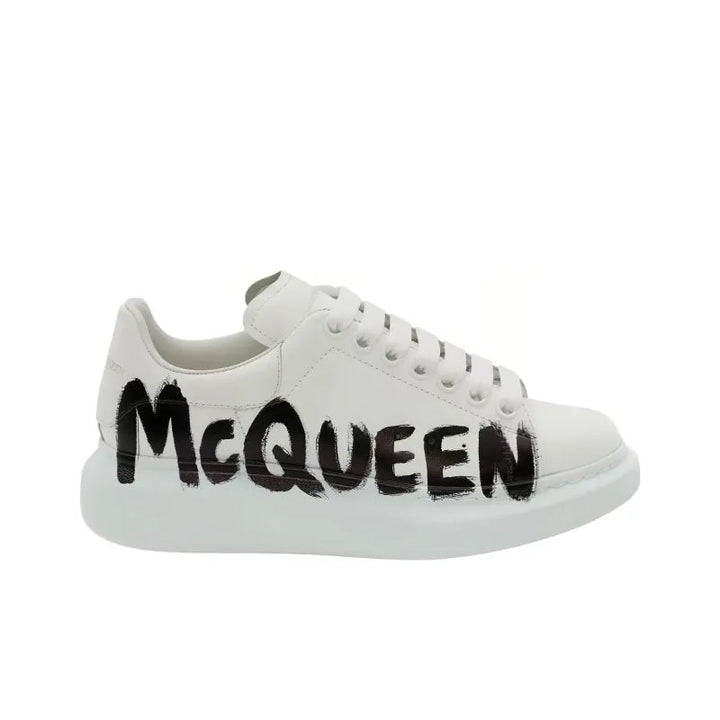 ALEXANDER MCQUEEN  OVERSIZED SNEAKER 'GRAFFITI WHITE-BLACK'