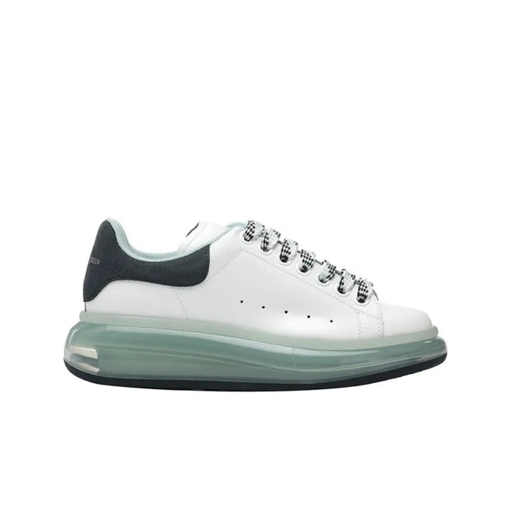 ALEXANDER MCQUEEN OVERSIZED SNEAKER 'TRANSPARENT SOLE / WHITE GREEN'