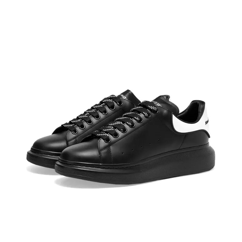 ALEXANDER MCQUEEN OVERSIZED SNEAKER 'BLACK WHITE TAB'