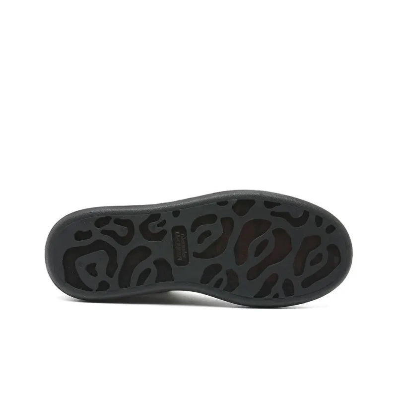 ALEXANDER MCQUEEN OVERSIZED SNEAKER 'WHITE METALIC BURGUNDY'