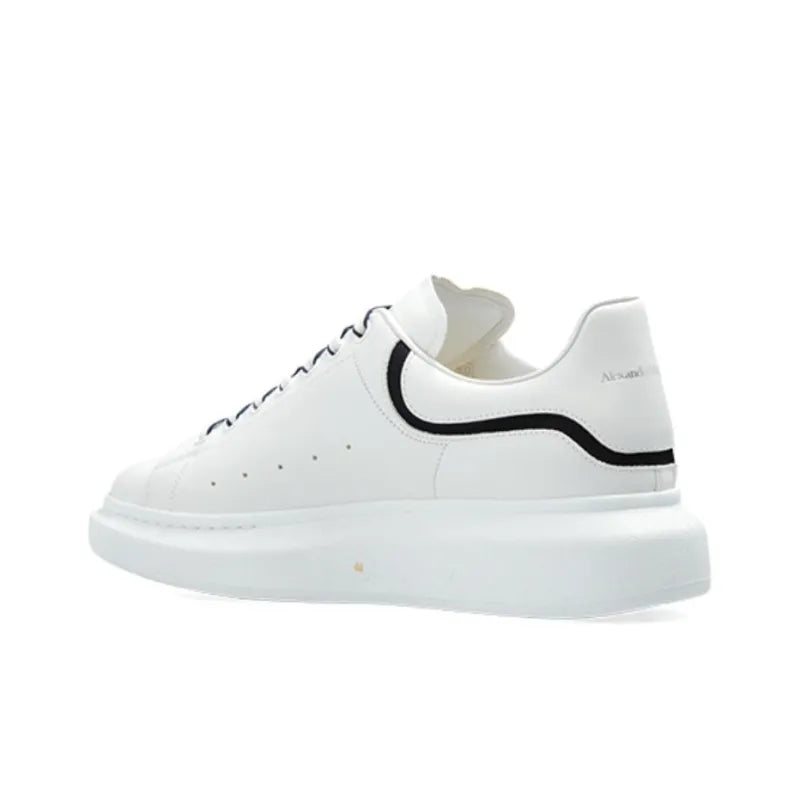 ALEXANDER MCQUEEN OVERSIZED SNEAKER 'WHITE BLACK STRIPE'