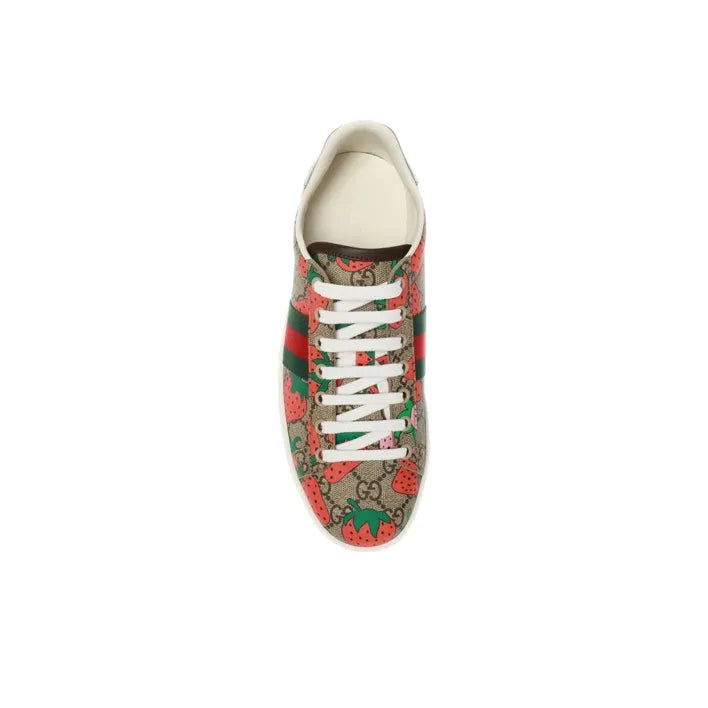 GUCCI ACE 'STRAWBERRY BEIGE'