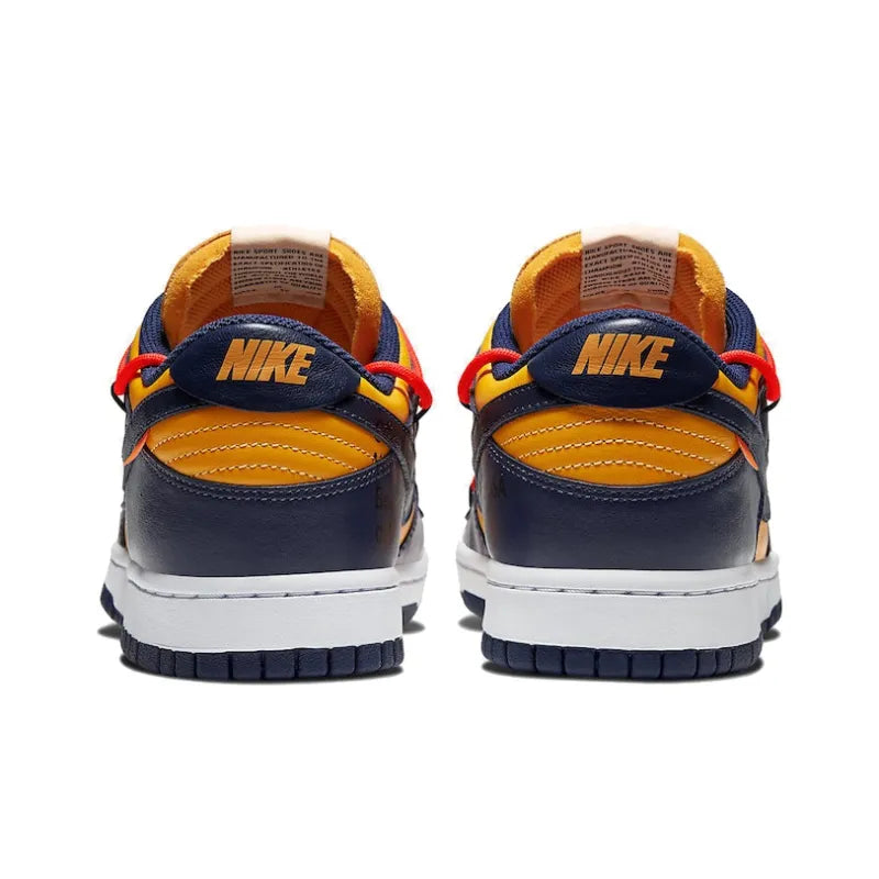 NIKE DUNK LOW X OFF WHITE 'UNIVERSITY GOLD'